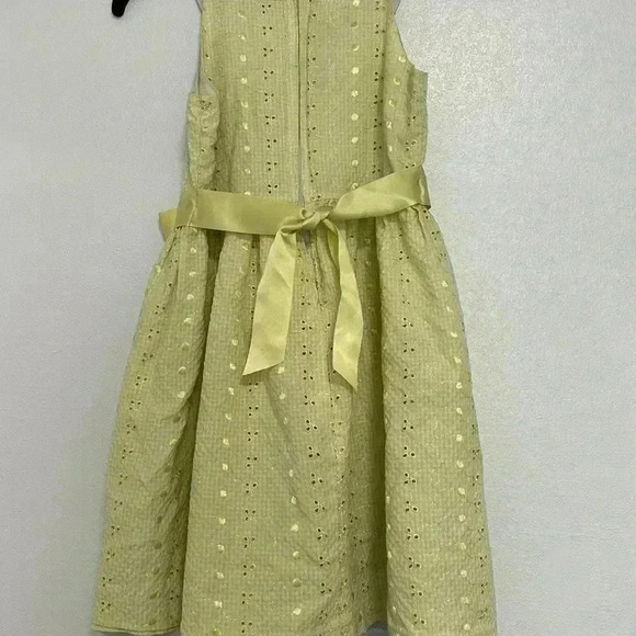 2. Yellow Dress with Bow Bonnie Jean size 12 - Picture 5 of 5